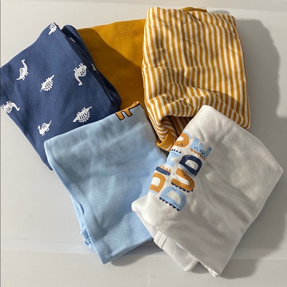 Sosomi Assorted Colorful  Baby Bodysuits 18 Months all 5 - Picture 5 of 6